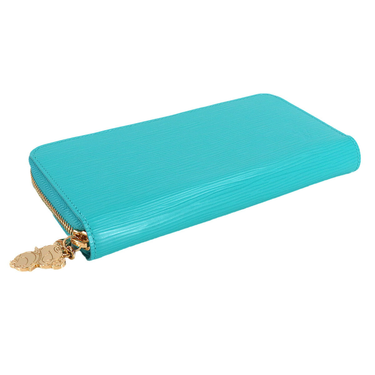 LVxTM Epi Zippy Wallet Leather Kabira Bleu M14158