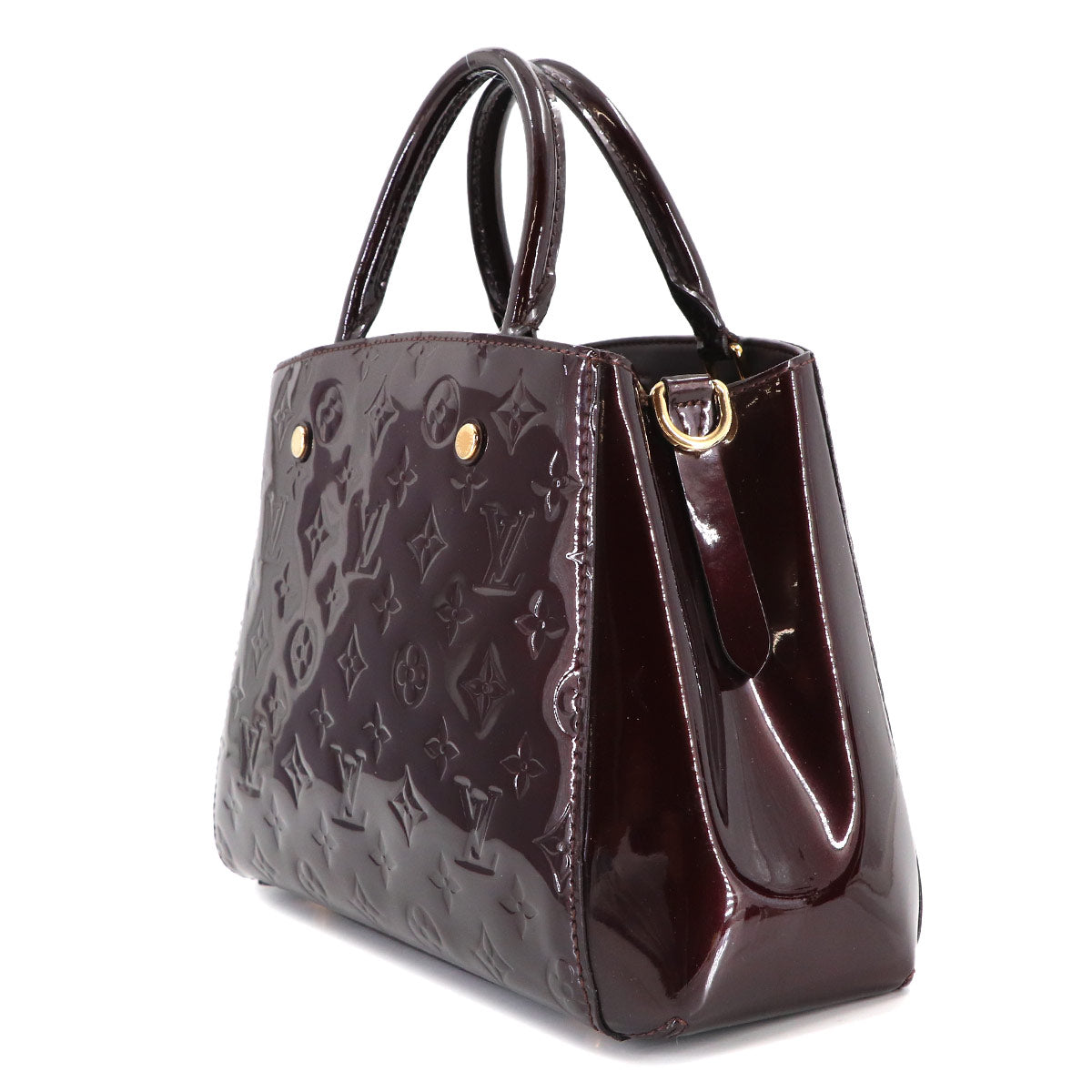 Monogram Vernis Montaigne BB Hand Shoulder Bag M50403