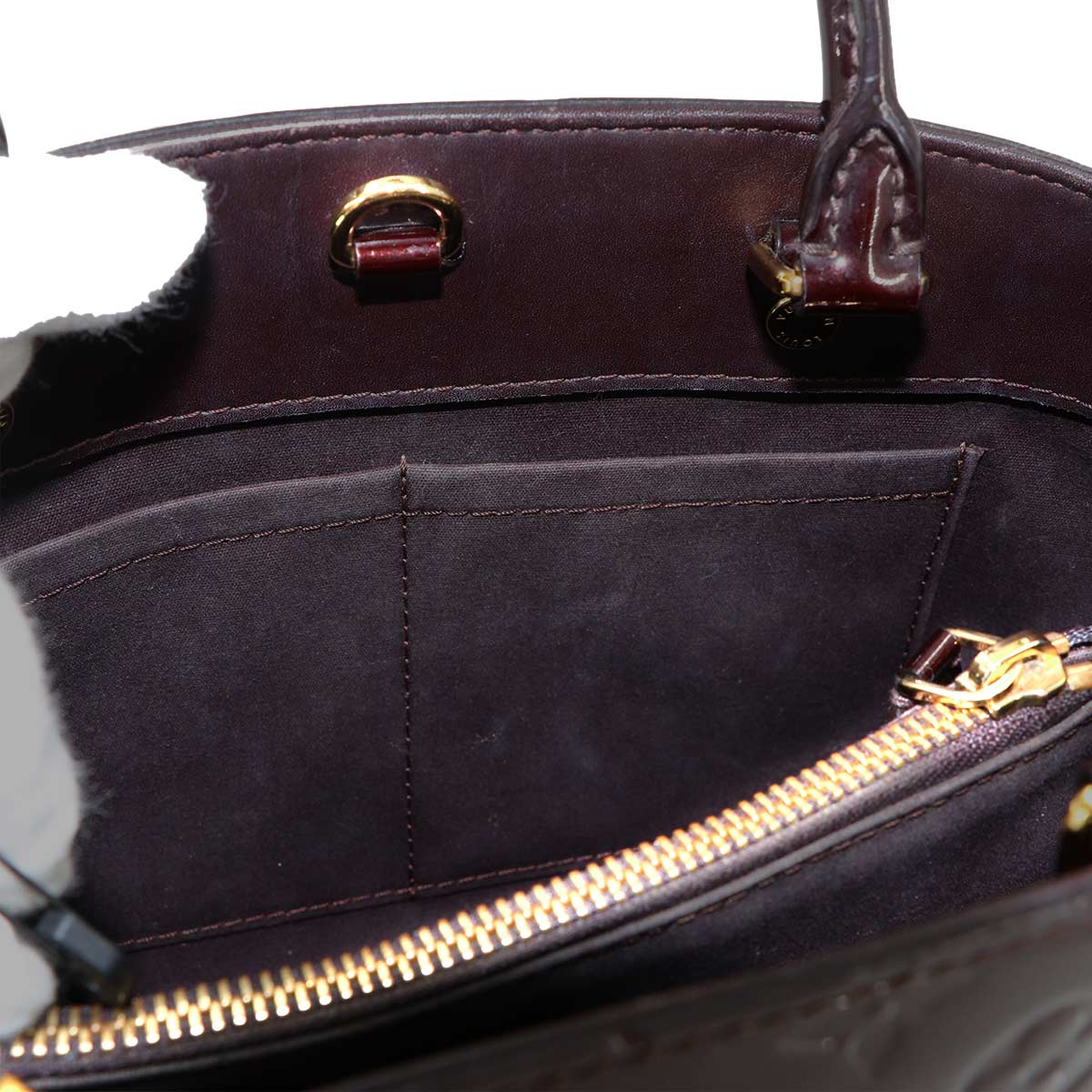 Monogram Vernis Montaigne BB Hand Shoulder Bag M50403