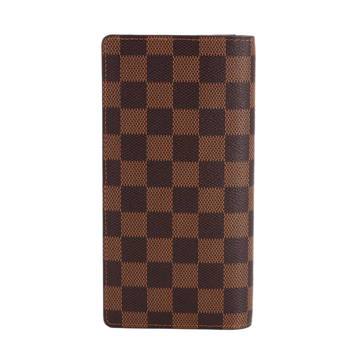 Damier Brazza Wallet Ebene Brown N60017 Purse