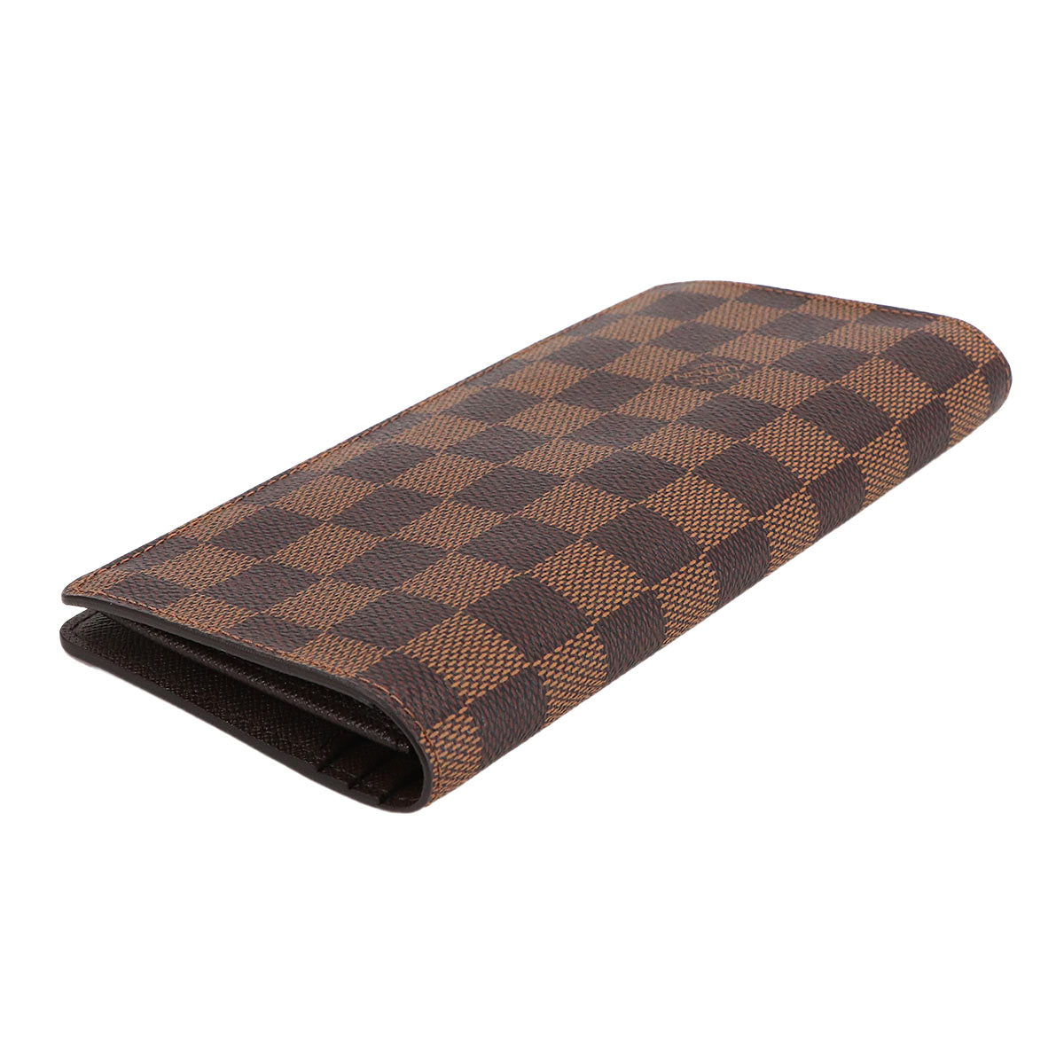 Damier Brazza Wallet Ebene Brown N60017 Purse