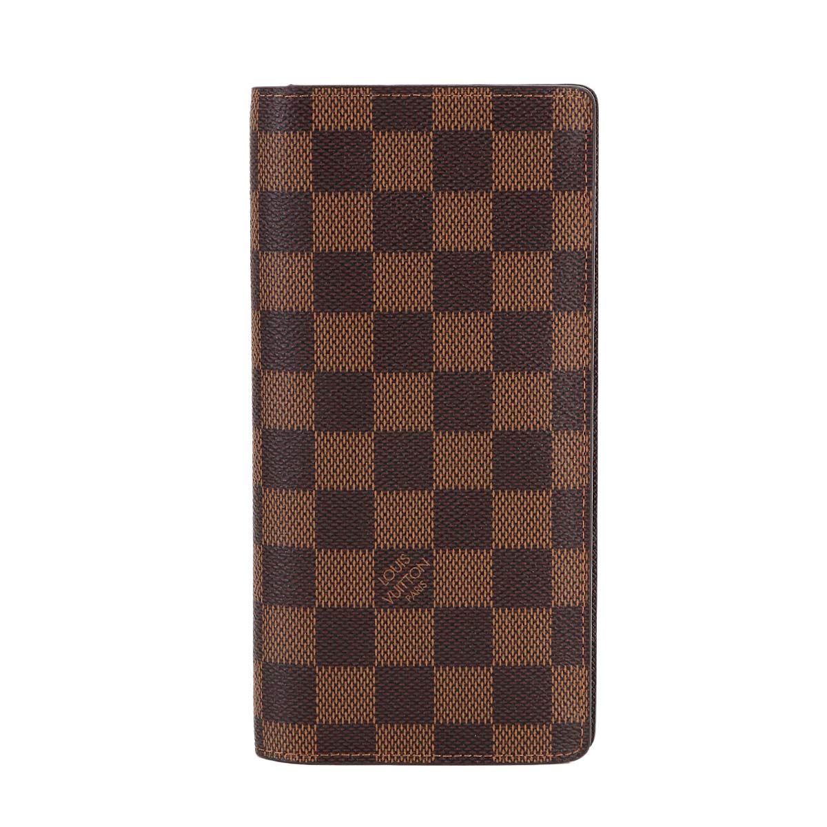 Damier Brazza Wallet Ebene Brown N60017 Purse