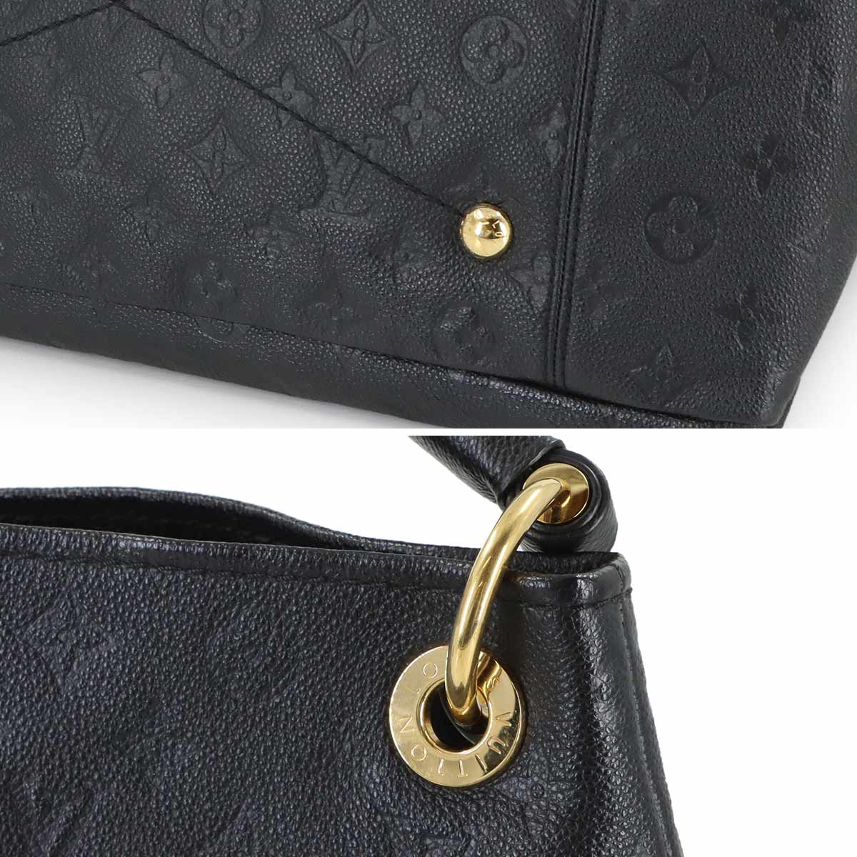 Monogram Empreinte Artsy MM Shoulder Bag Leather M41066