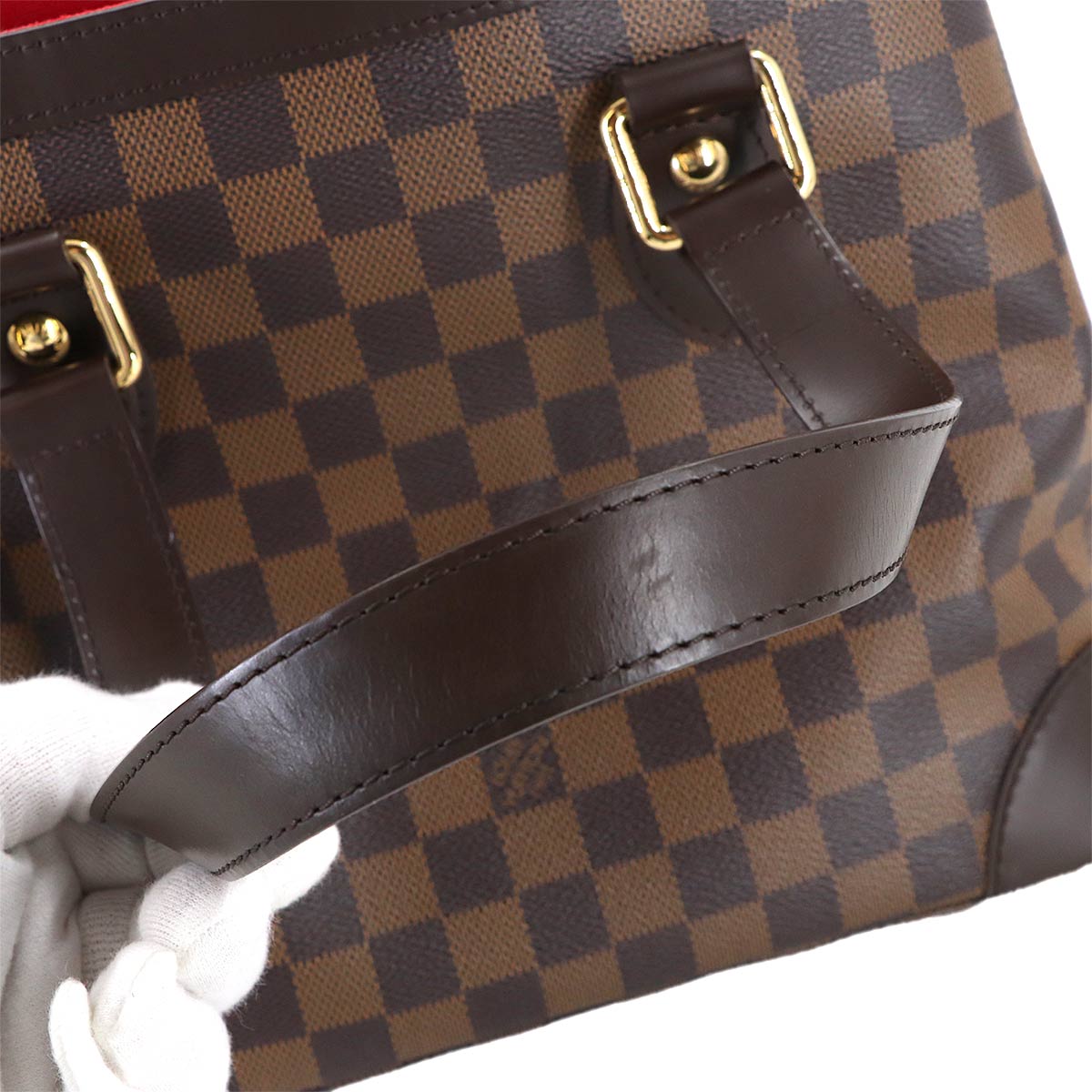 Damier Hampstead PM Tote Bag Ebene N51205 Purse