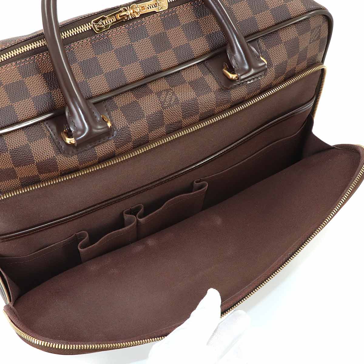 Damier Icare 2way Business Shoulder Bag Ebene N23252