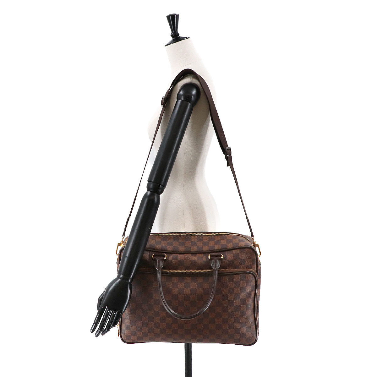 Damier Icare 2way Business Shoulder Bag Ebene N23252