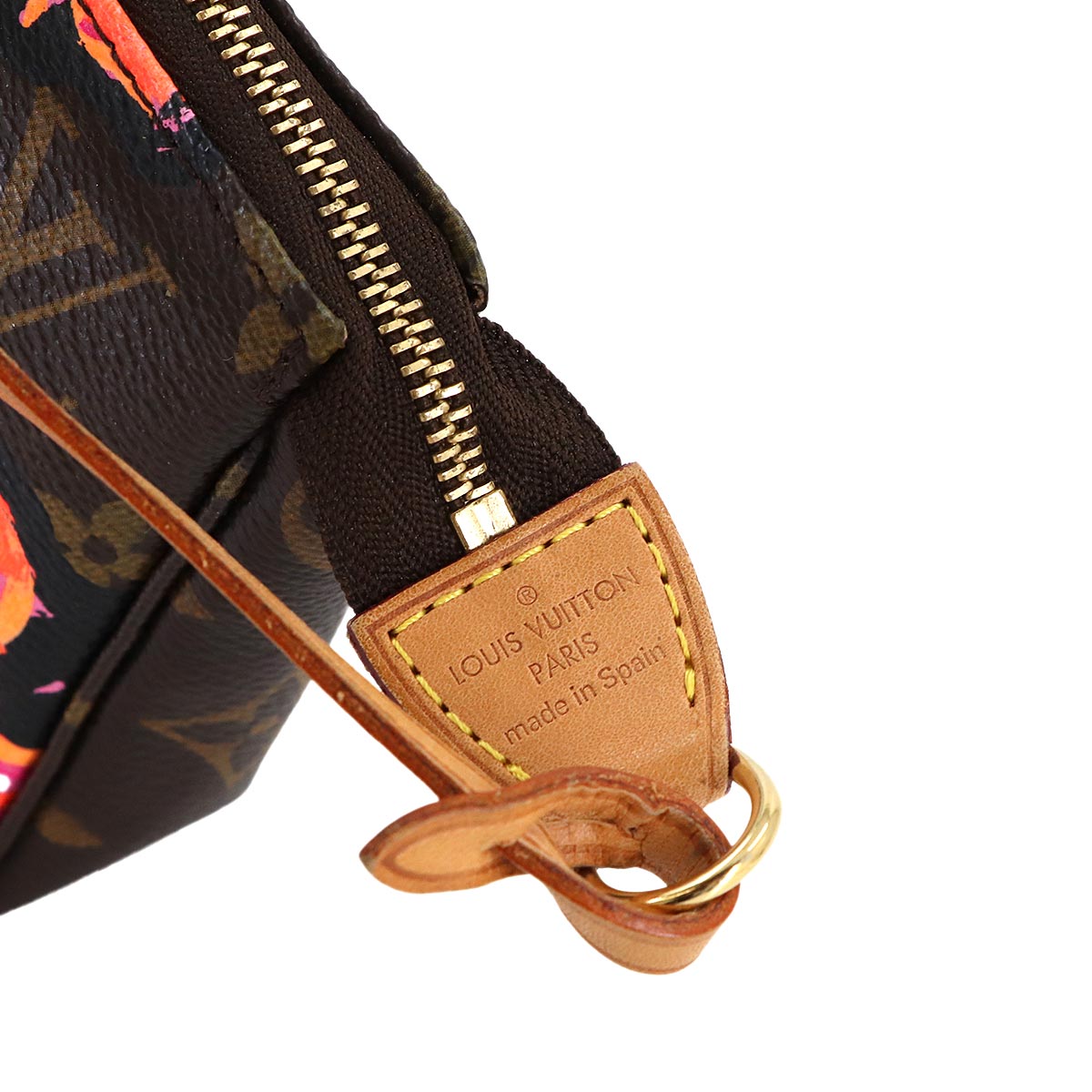 Monogram Rose Pochette Accessoires Hand Bag M48615