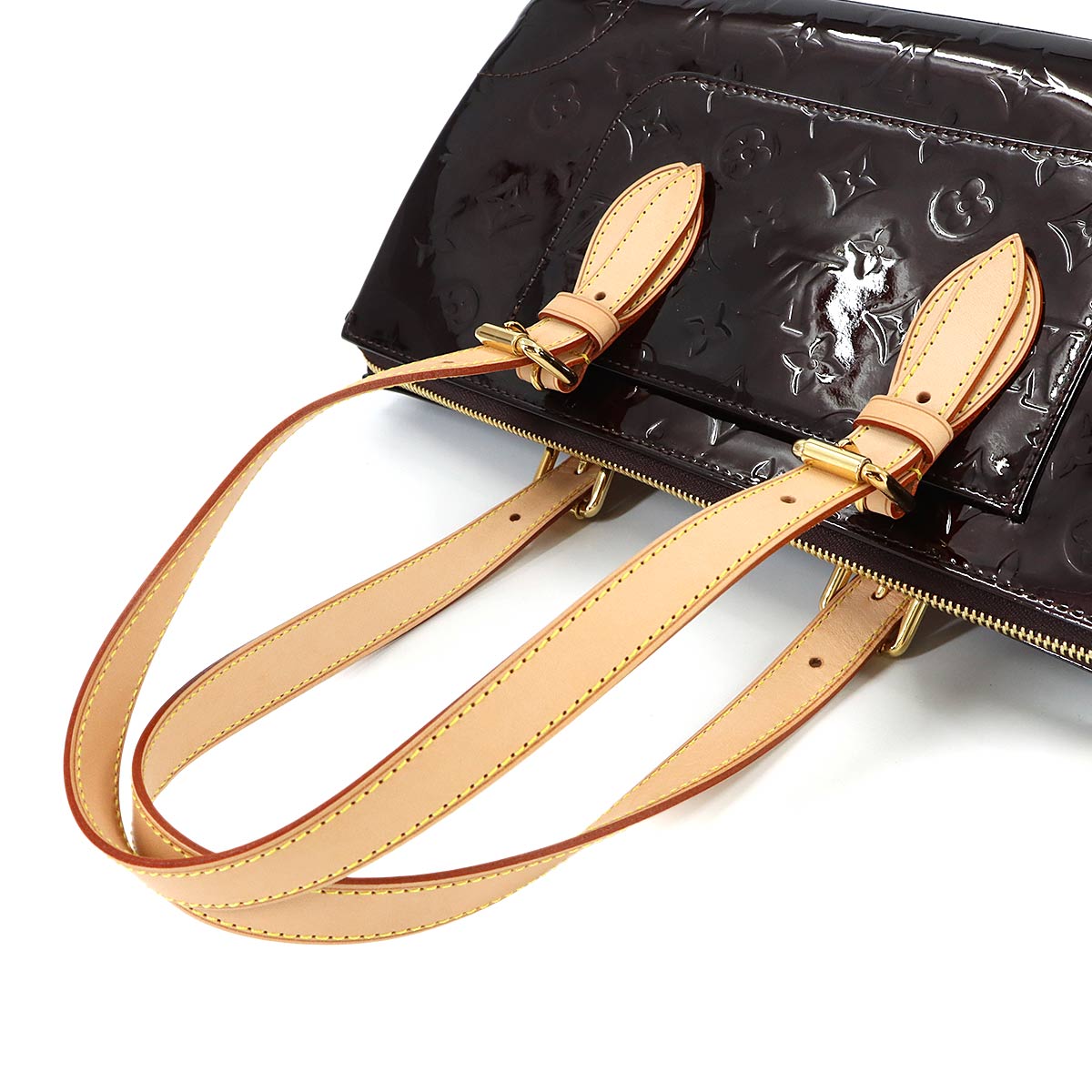 Vernis Rosewood Avenue Shoulder Bag Amarante M93510