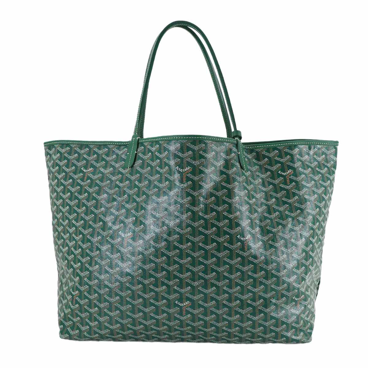 Saint Louis GM Tote Bag PVC Leather Green Unisex 90314111