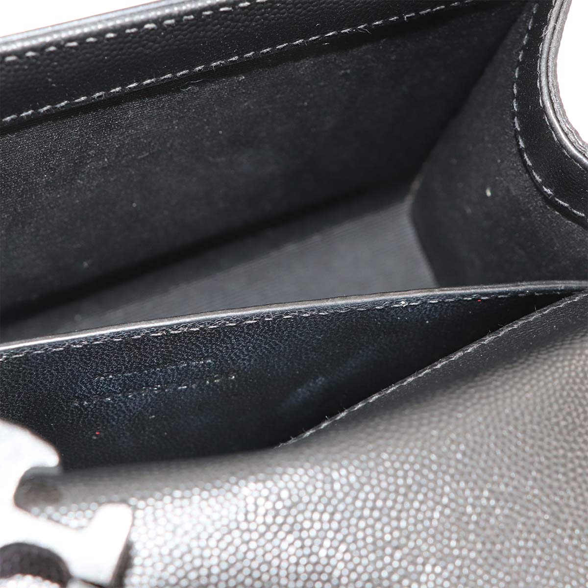 Kate Small Chain Shoulder Bag Leather Black 474366