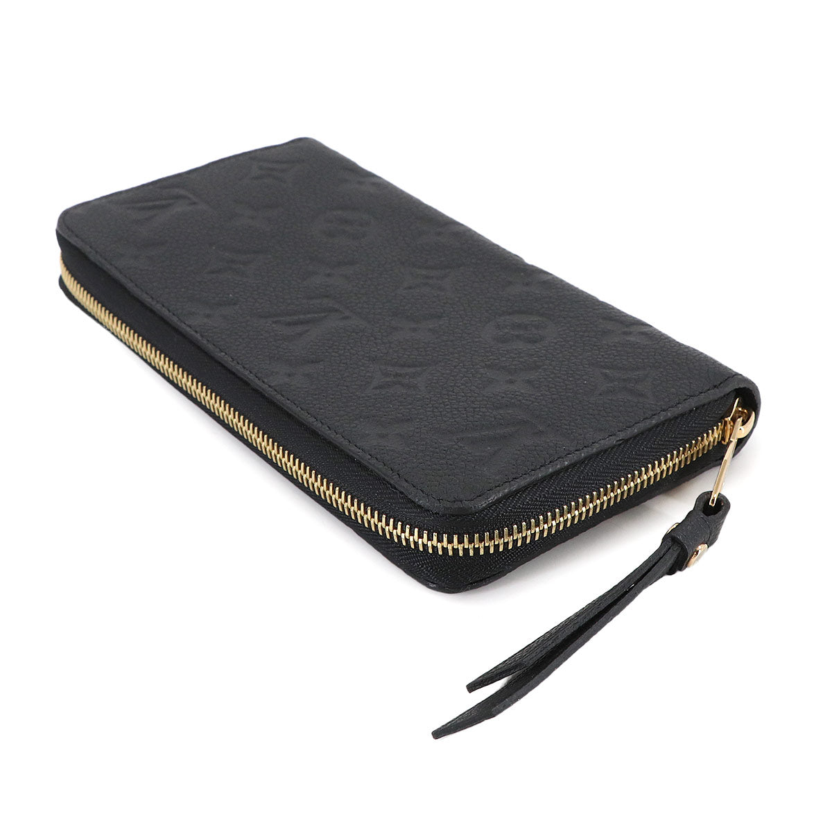 Monogram Empreinte Zippy Wallet Leather Noir M60571