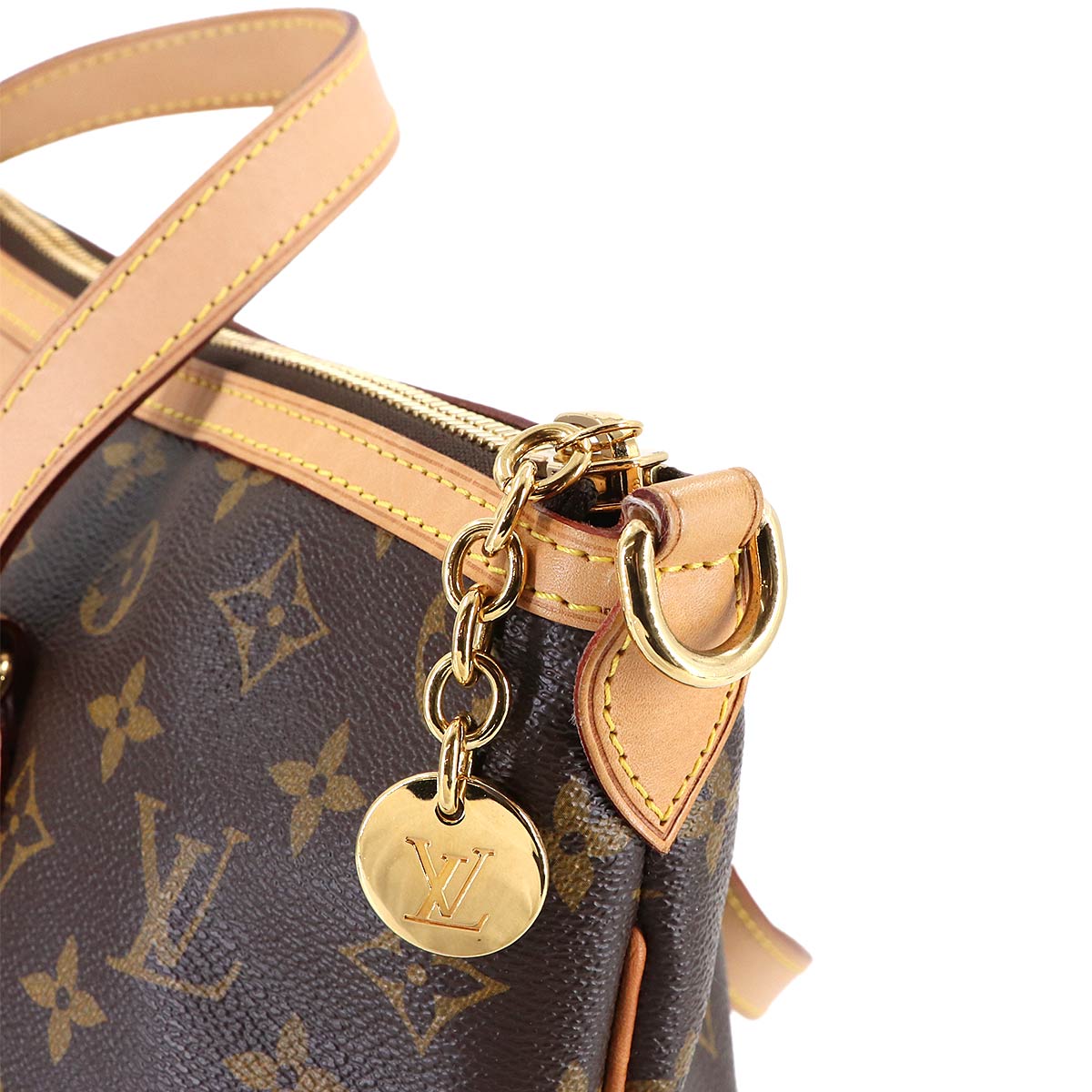 Monogram Palermo PM 2way Tote Shoulder Bag Brown M40145