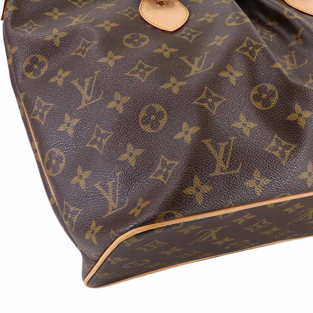 Monogram Palermo PM 2way Tote Shoulder Bag Brown M40145
