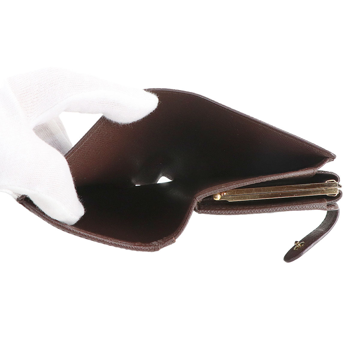 Damier Viennois Wallet Ebene Brown N61674