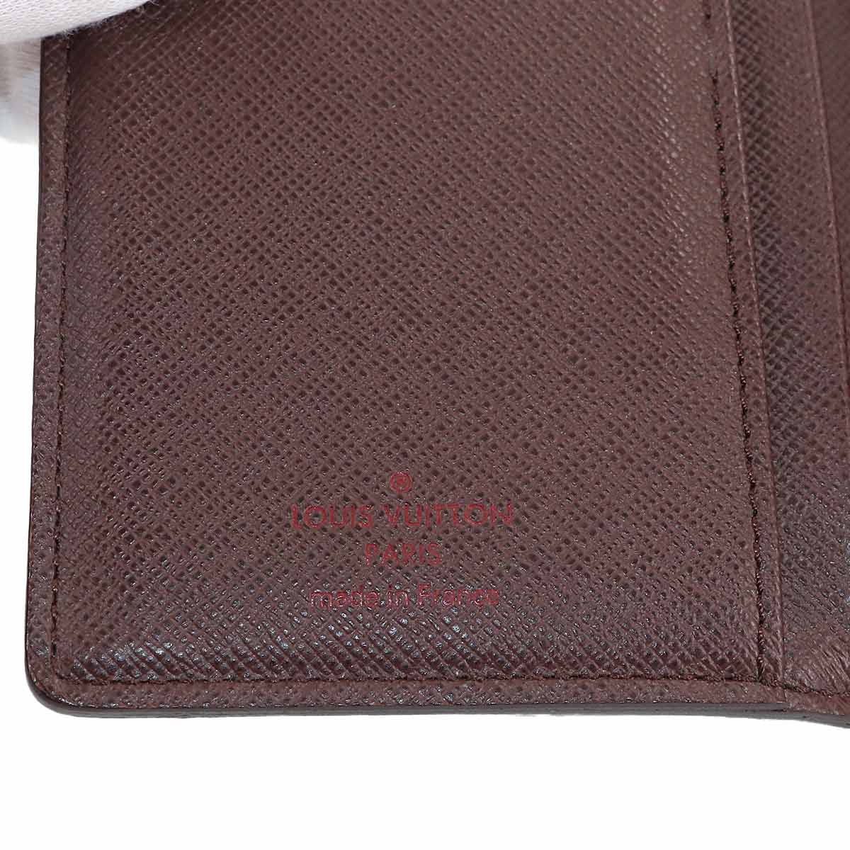 Damier Viennois Wallet Ebene Brown N61674