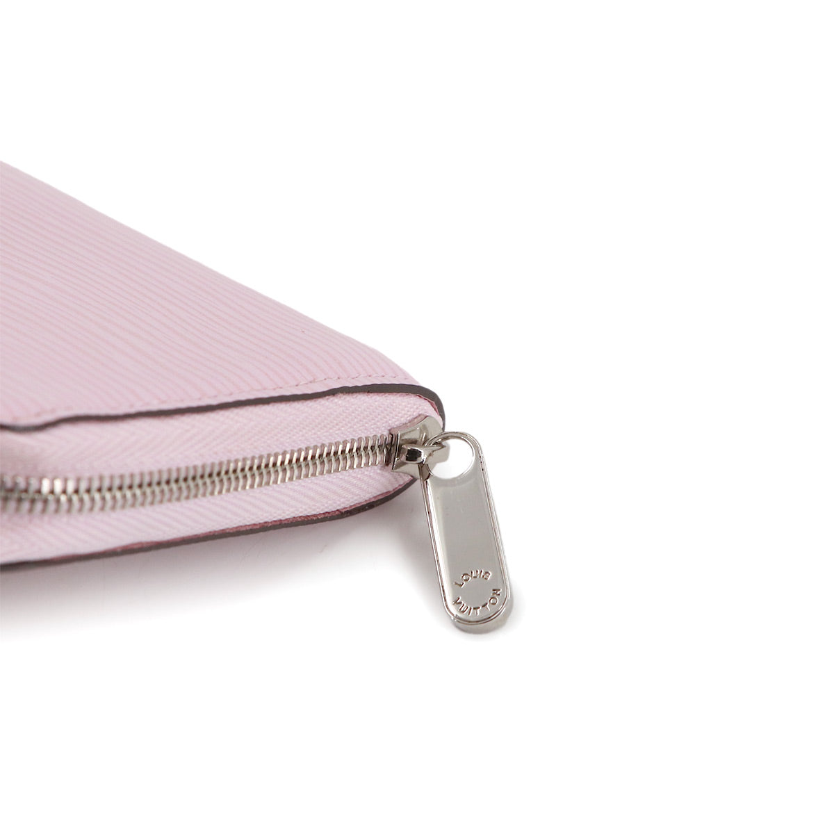 Epi Zippy Coin Purse Wallet Leather Rose Ballerine M61206