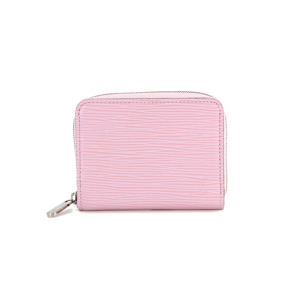Epi Zippy Coin Purse Wallet Leather Rose Ballerine M61206