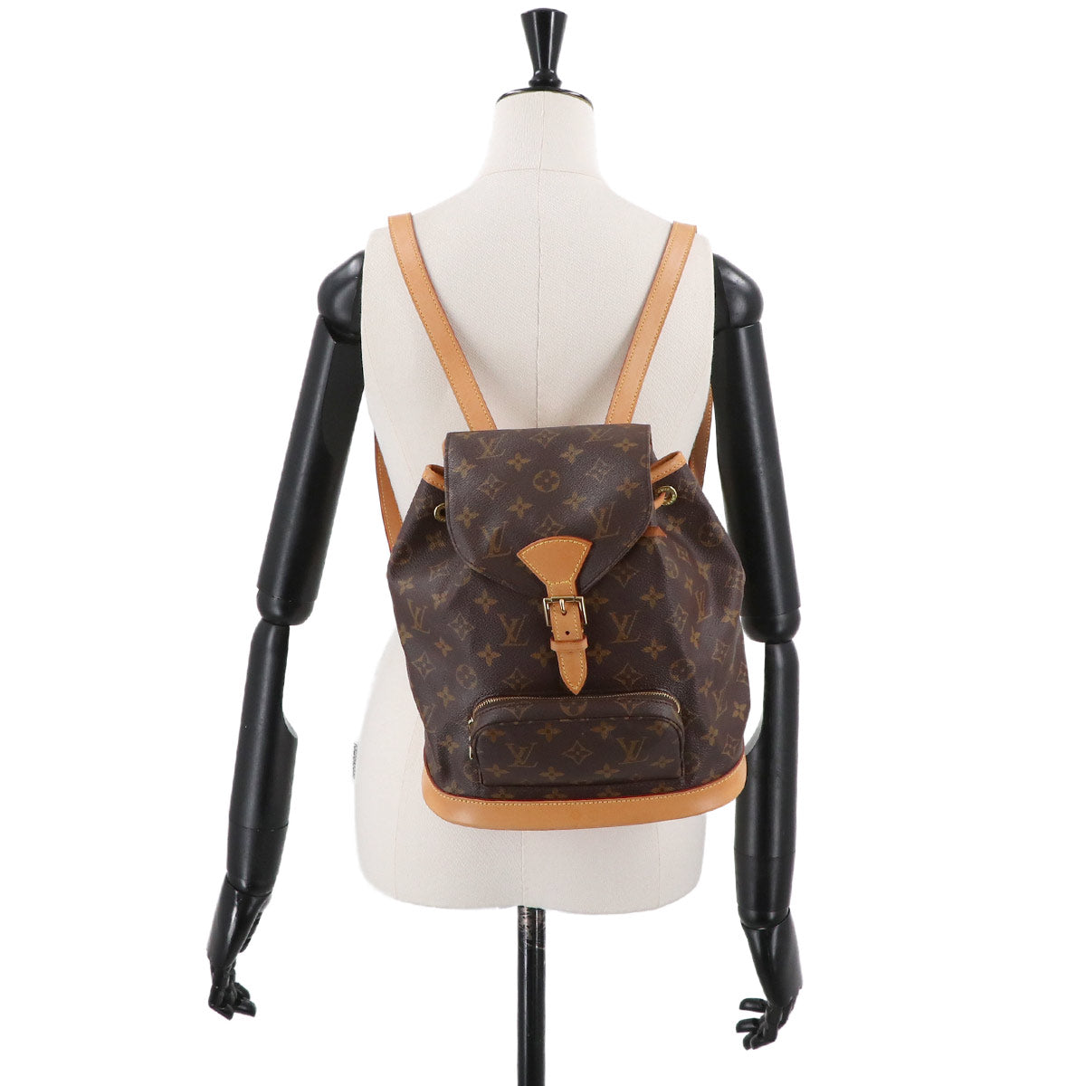 Monogram Montsouris MM Backpack Brown M51136 Purse
