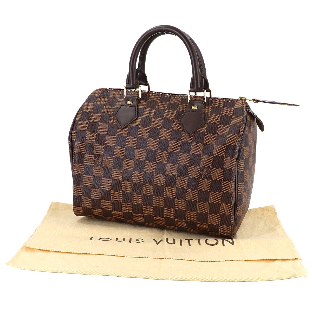 Damier Speedy 25 Hand Bag Ebene N41532 Purse