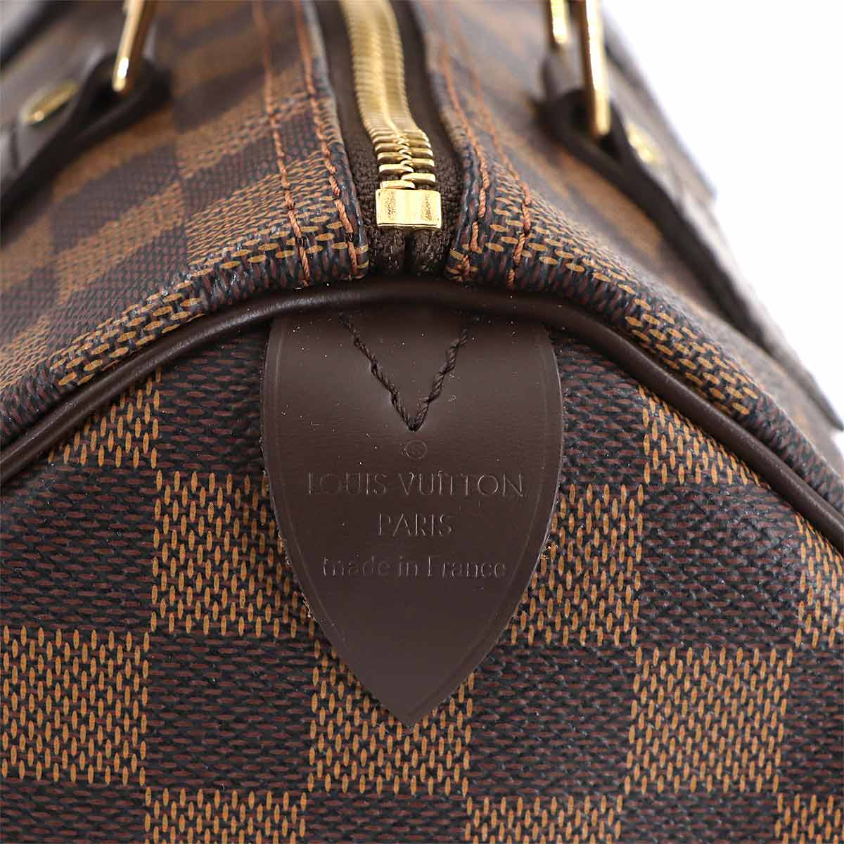 Damier Speedy 25 Hand Bag Ebene N41532 Purse