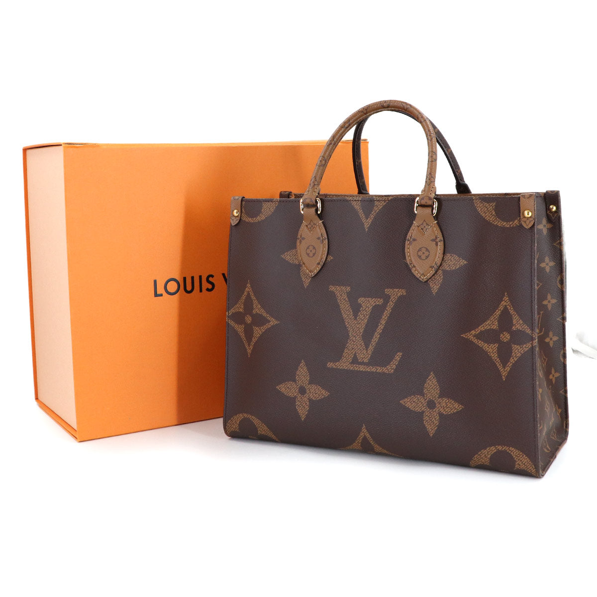 Giant Monogram Onthego MM 2way Tote Shoulder Bag M45321