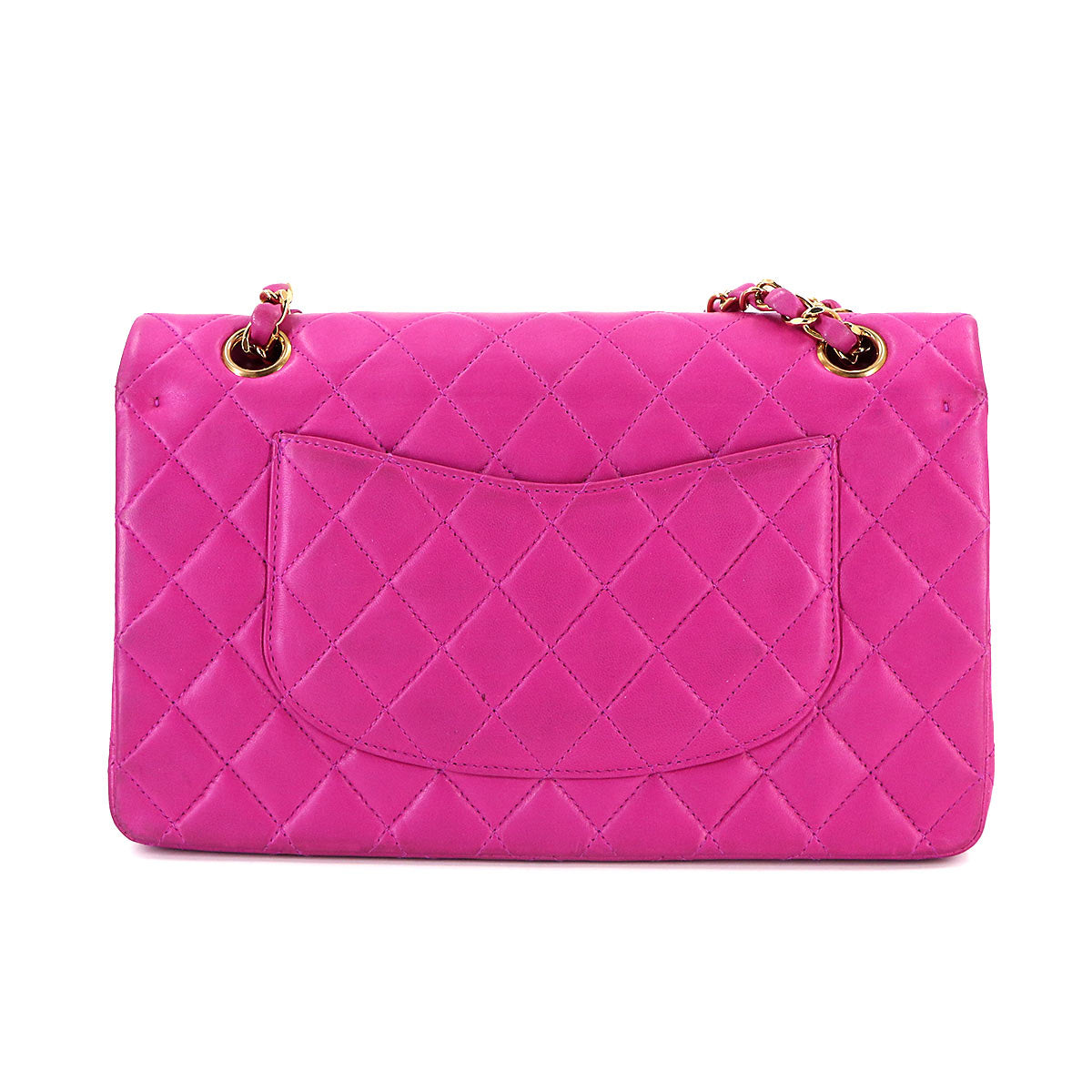 Matelasse 25 Chain Shoulder Bag Leather Pink A01112 11.12