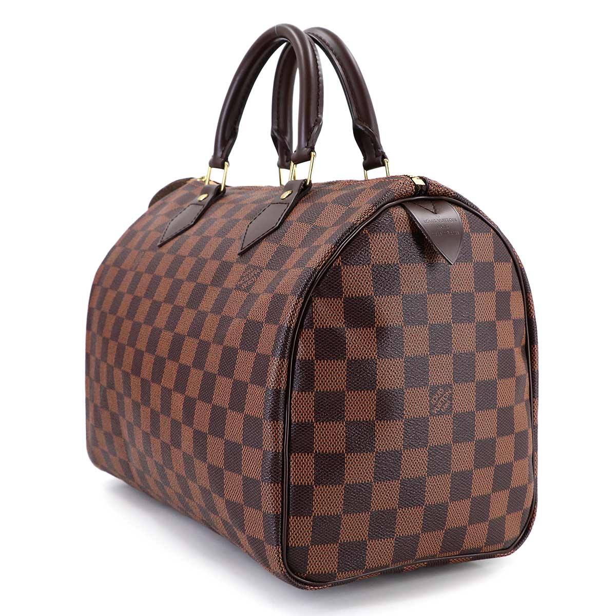 Damier Speedy 30 Hand Bag Ebene N41531 Brown Purse