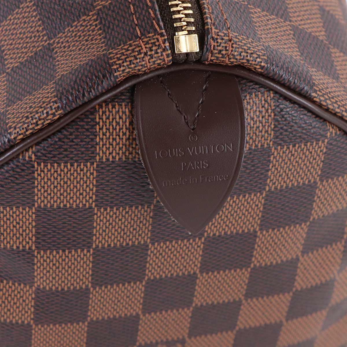 Damier Speedy 30 Hand Bag Ebene N41531 Brown Purse