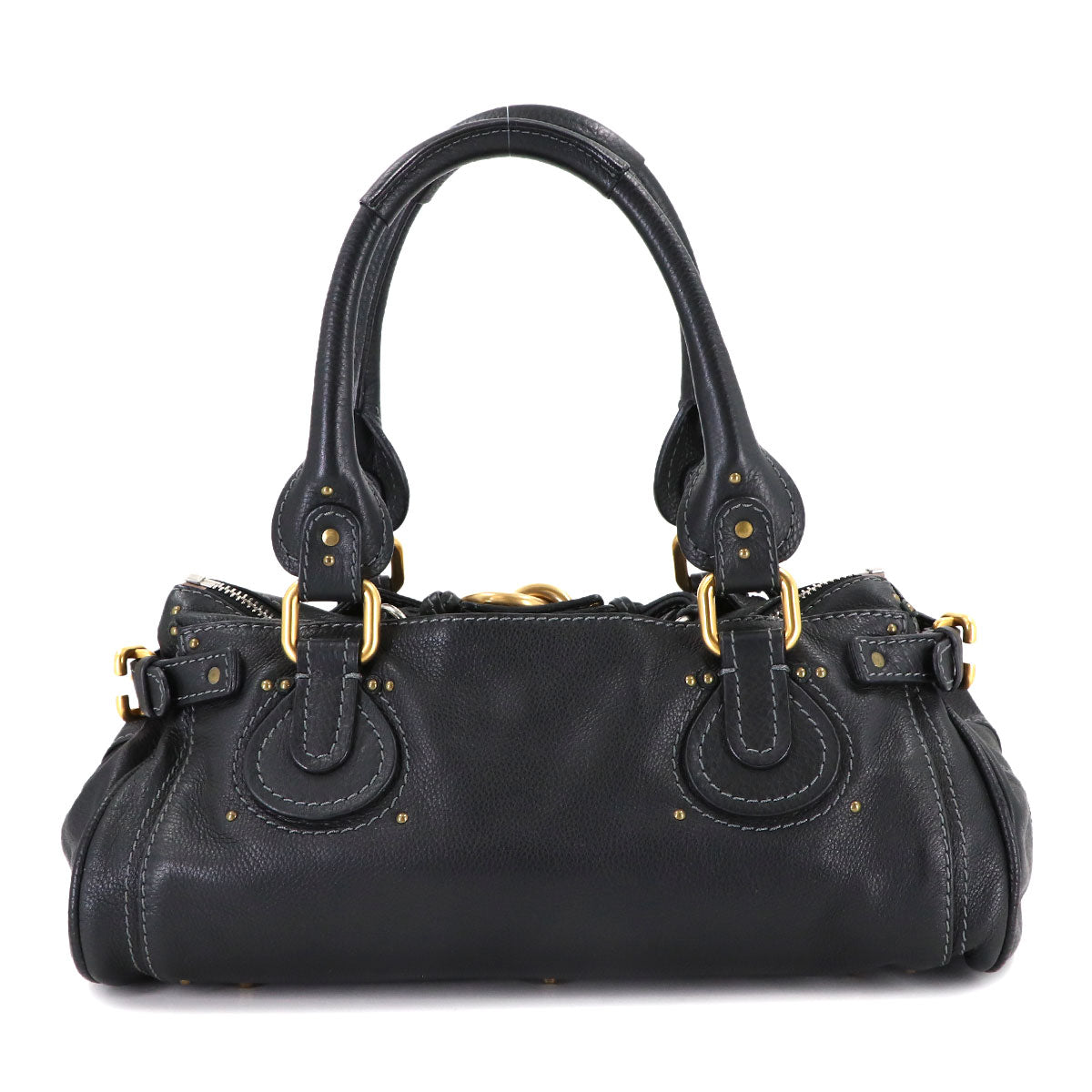 Paddington Hand Bag Leather Black 7ESA02-7E422 Purse
