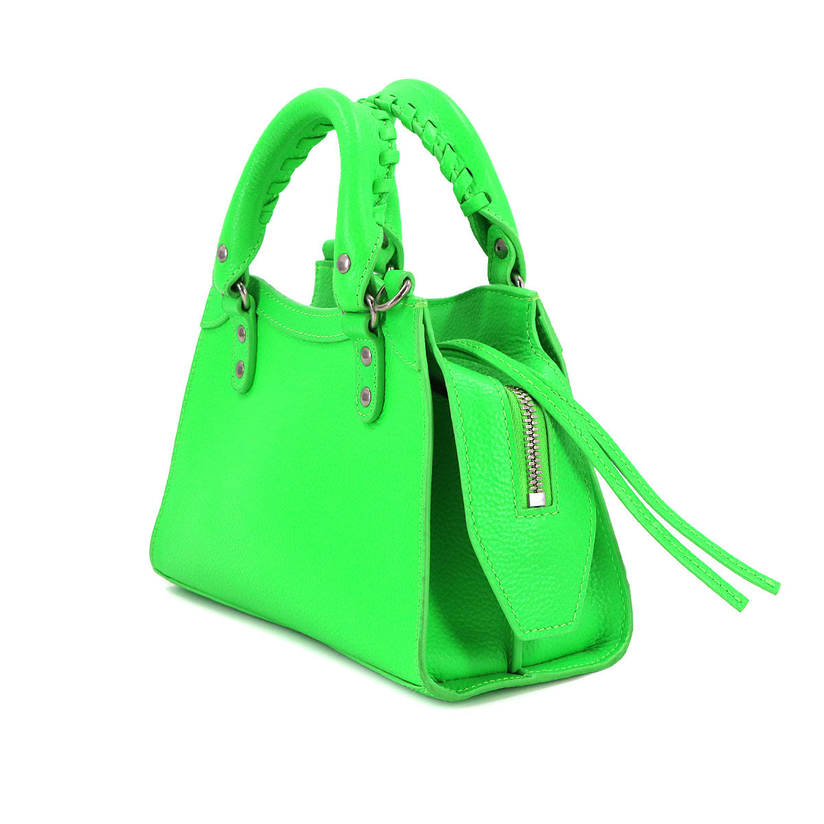 Neo Classic City Mini Hand Shoulder Bag Leather Green 638524