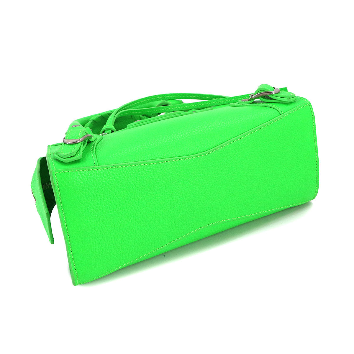 Neo Classic City Mini Hand Shoulder Bag Leather Green 638524
