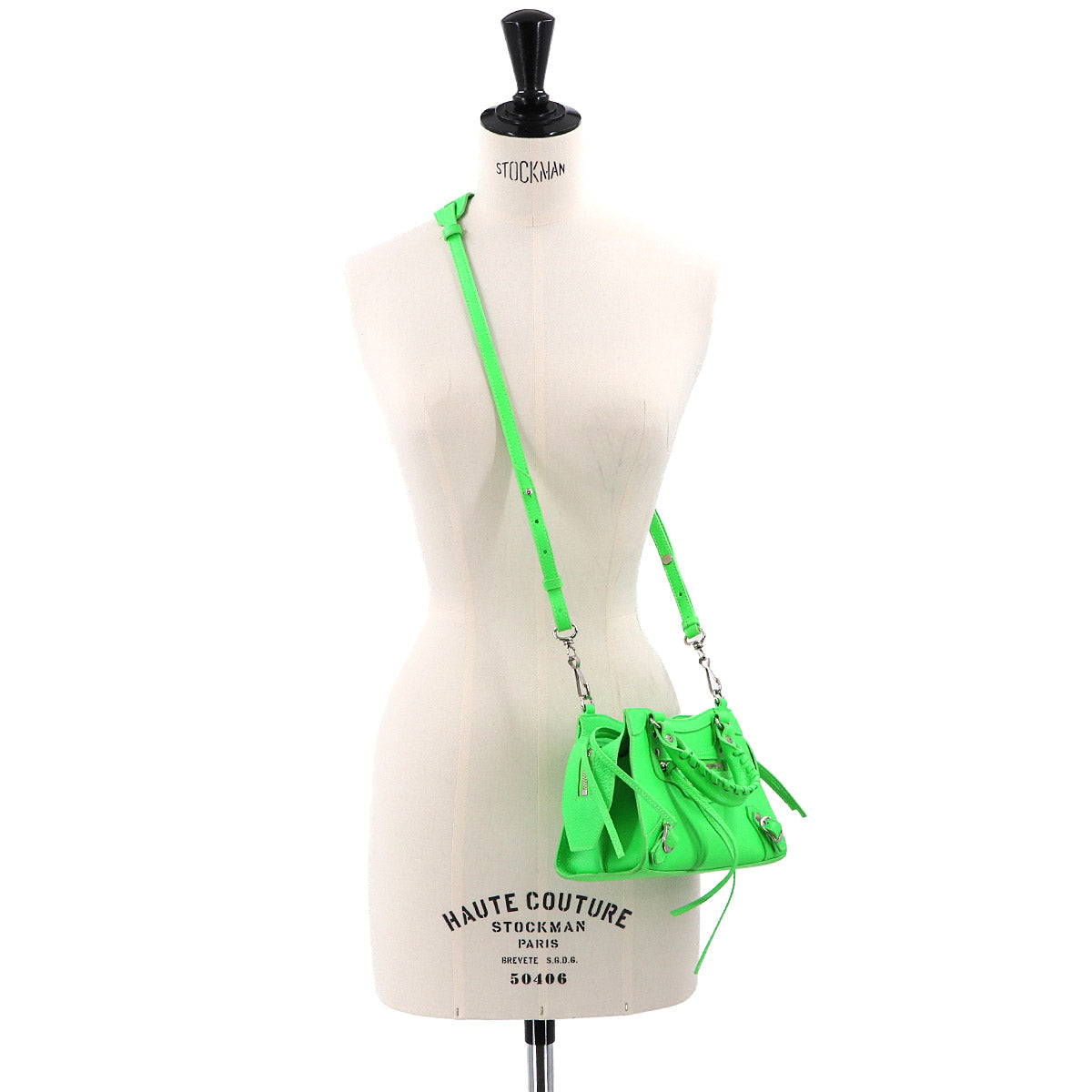 Neo Classic City Mini Hand Shoulder Bag Leather Green 638524