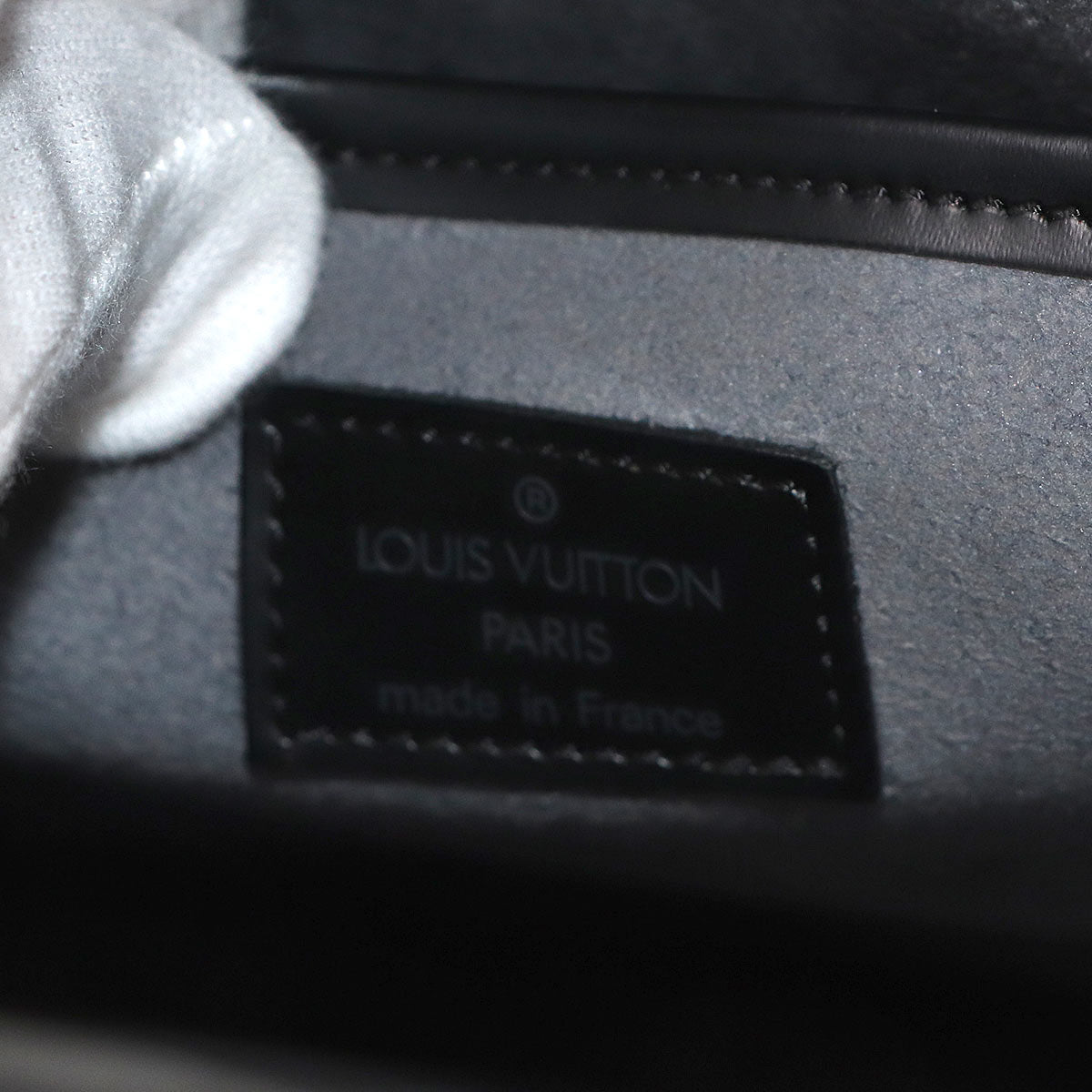 Epi Ombre Hand Bag Leather Noir M52102 Purse