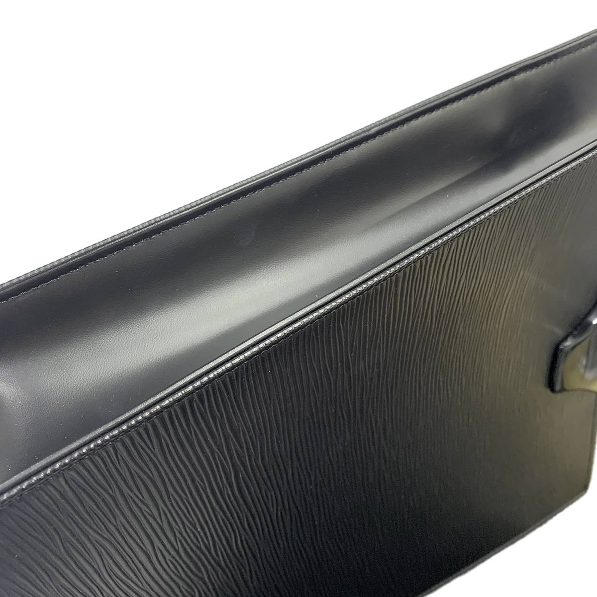 Epi Ombre Hand Bag Leather Noir M52102 Purse