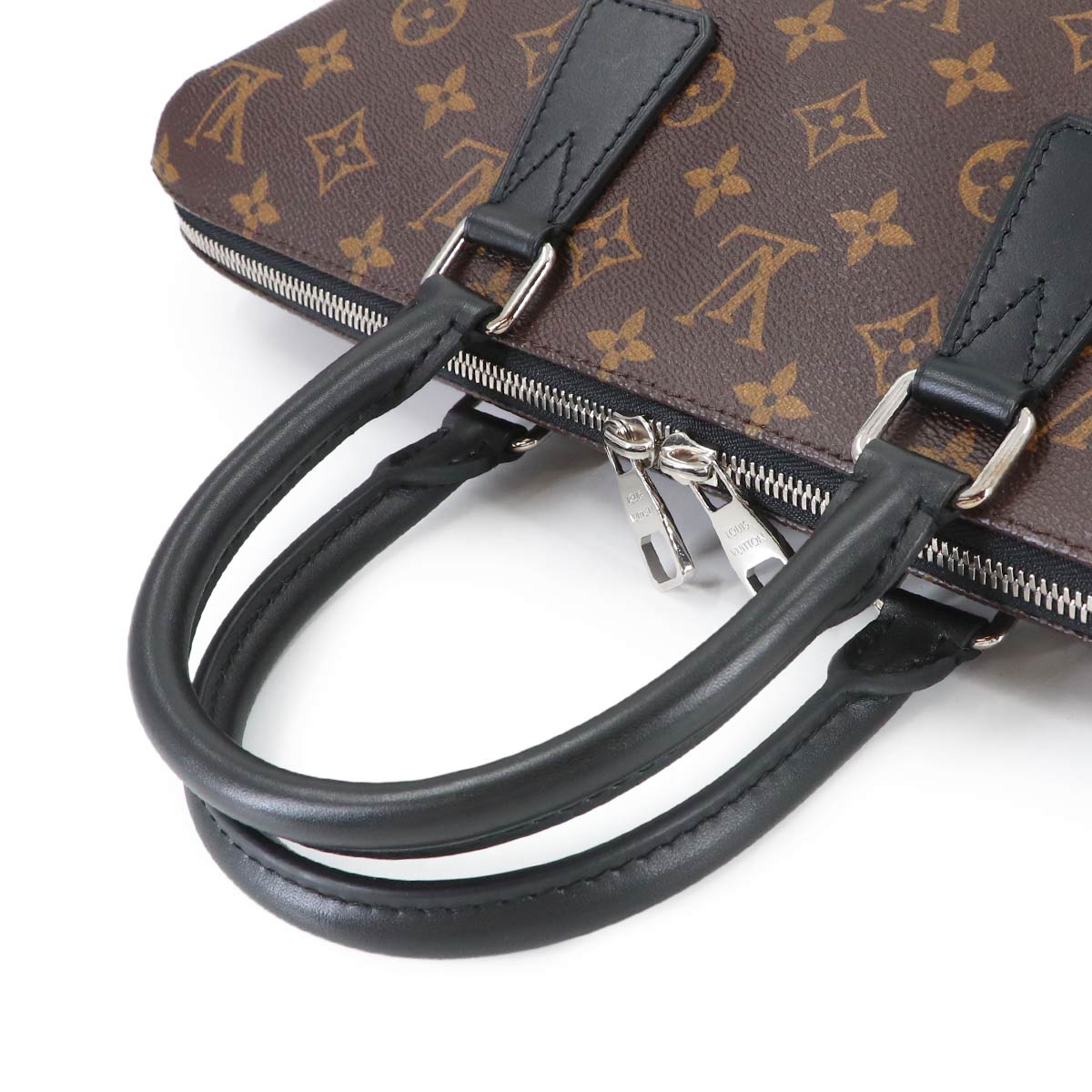 Monogram Macassar PDJ Briefcase 2way Business Bag M40868