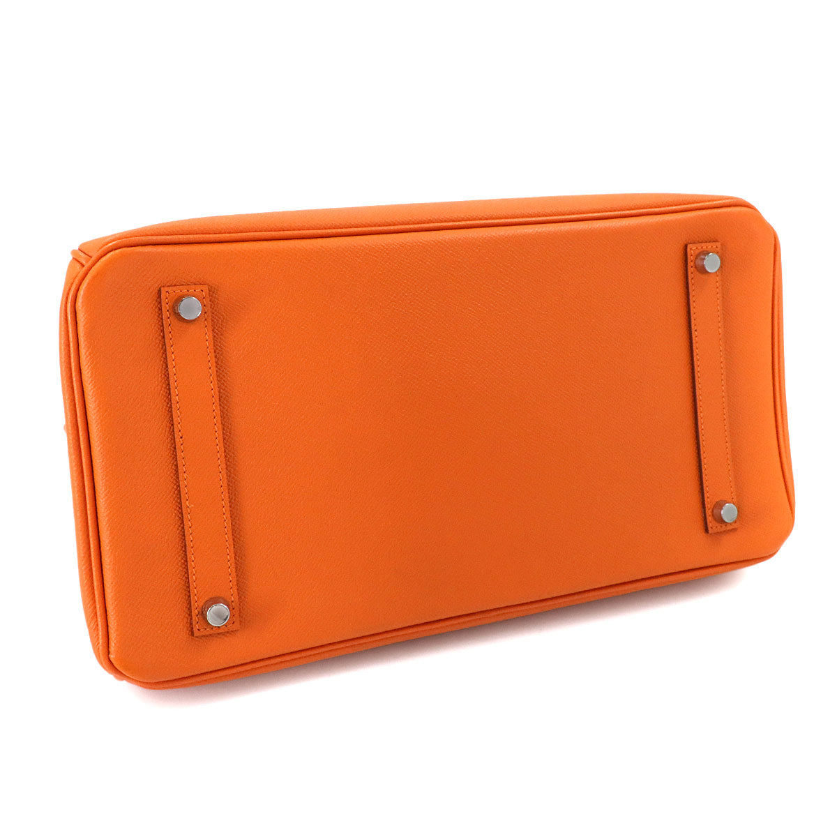 Birkin 35 Hand Bag Epsom Orange Purse