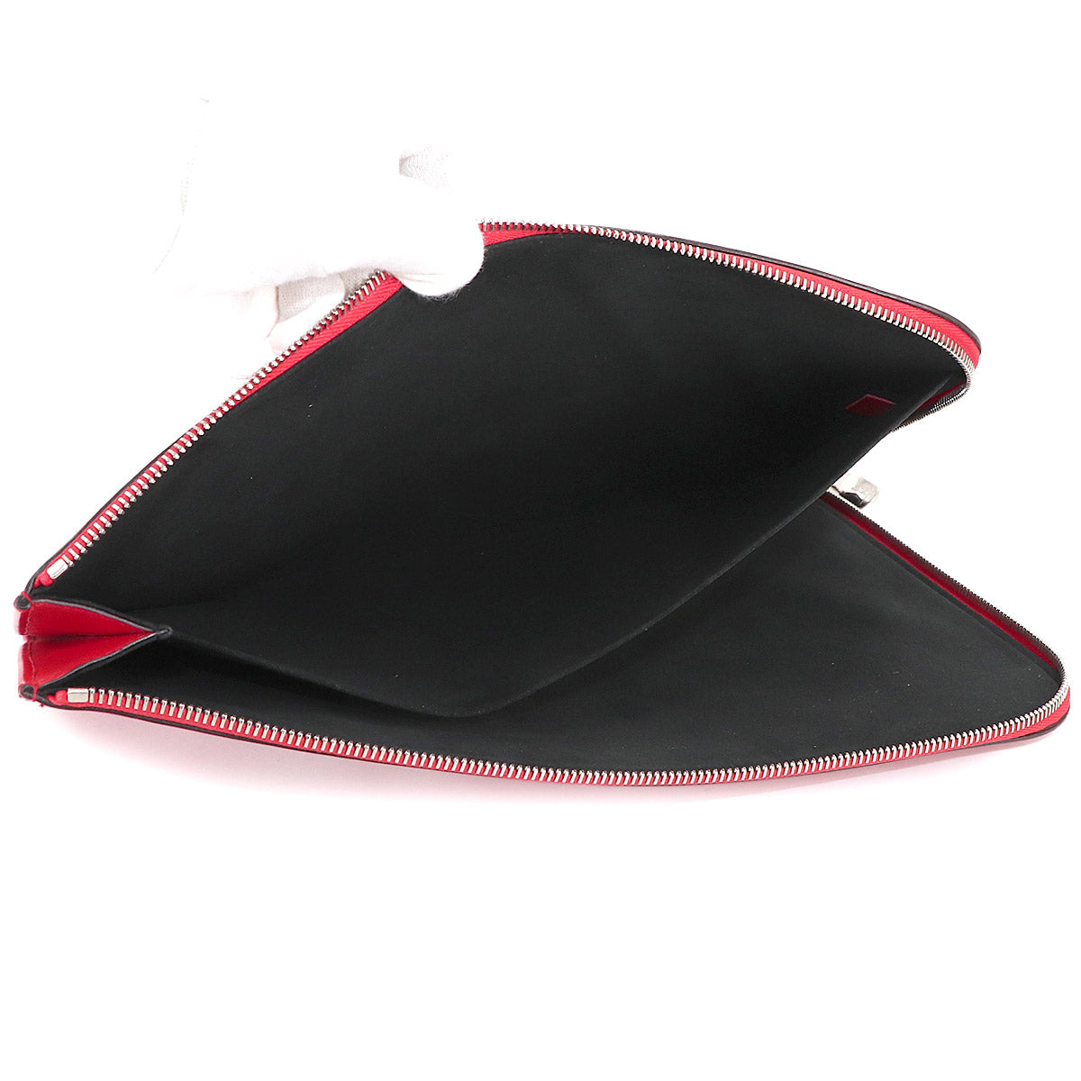 Supreme Epi Pochette Jour GM Clutch Bag Red White M67722