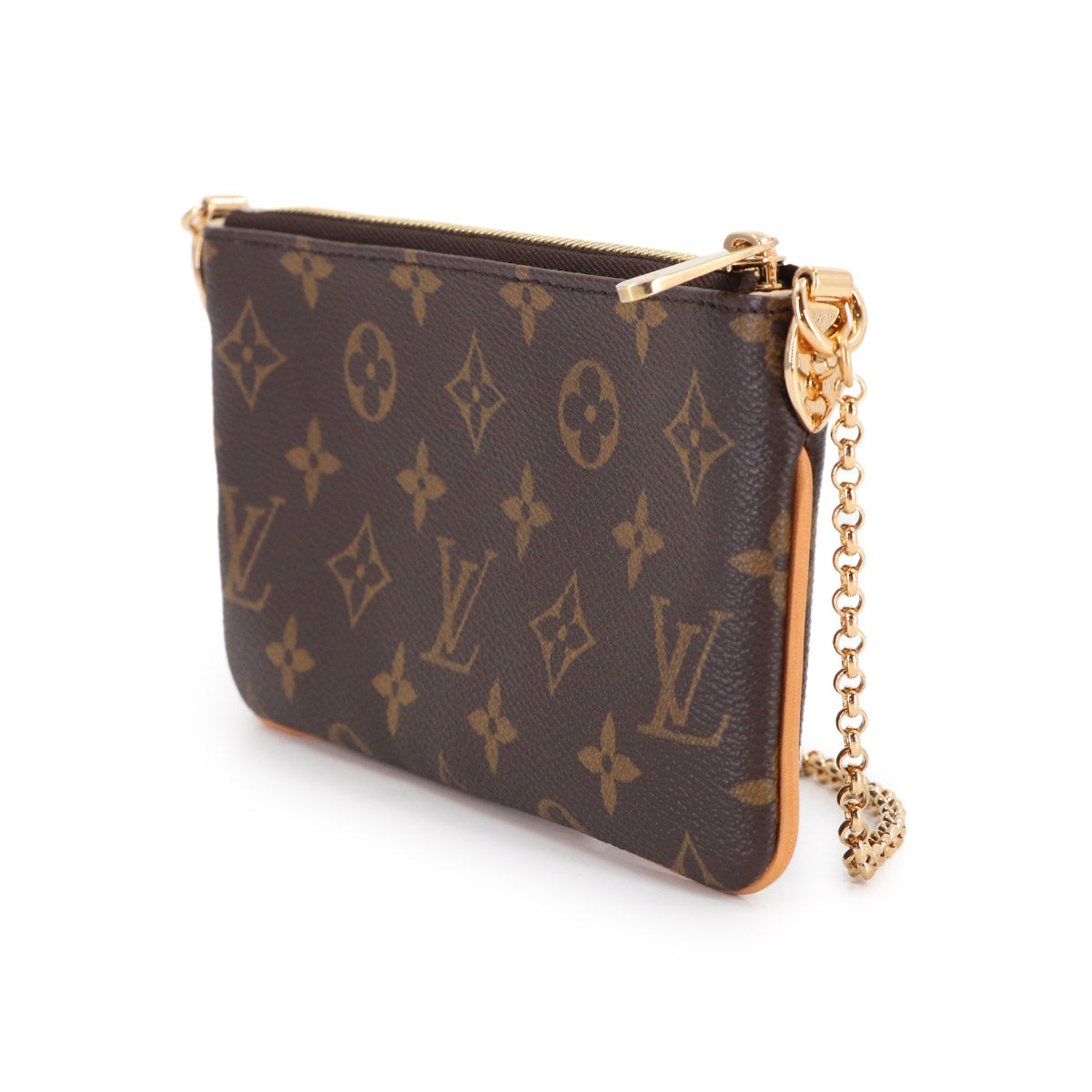Monogram Pochette Milla MM Hand Bag Pouch Brown M60094