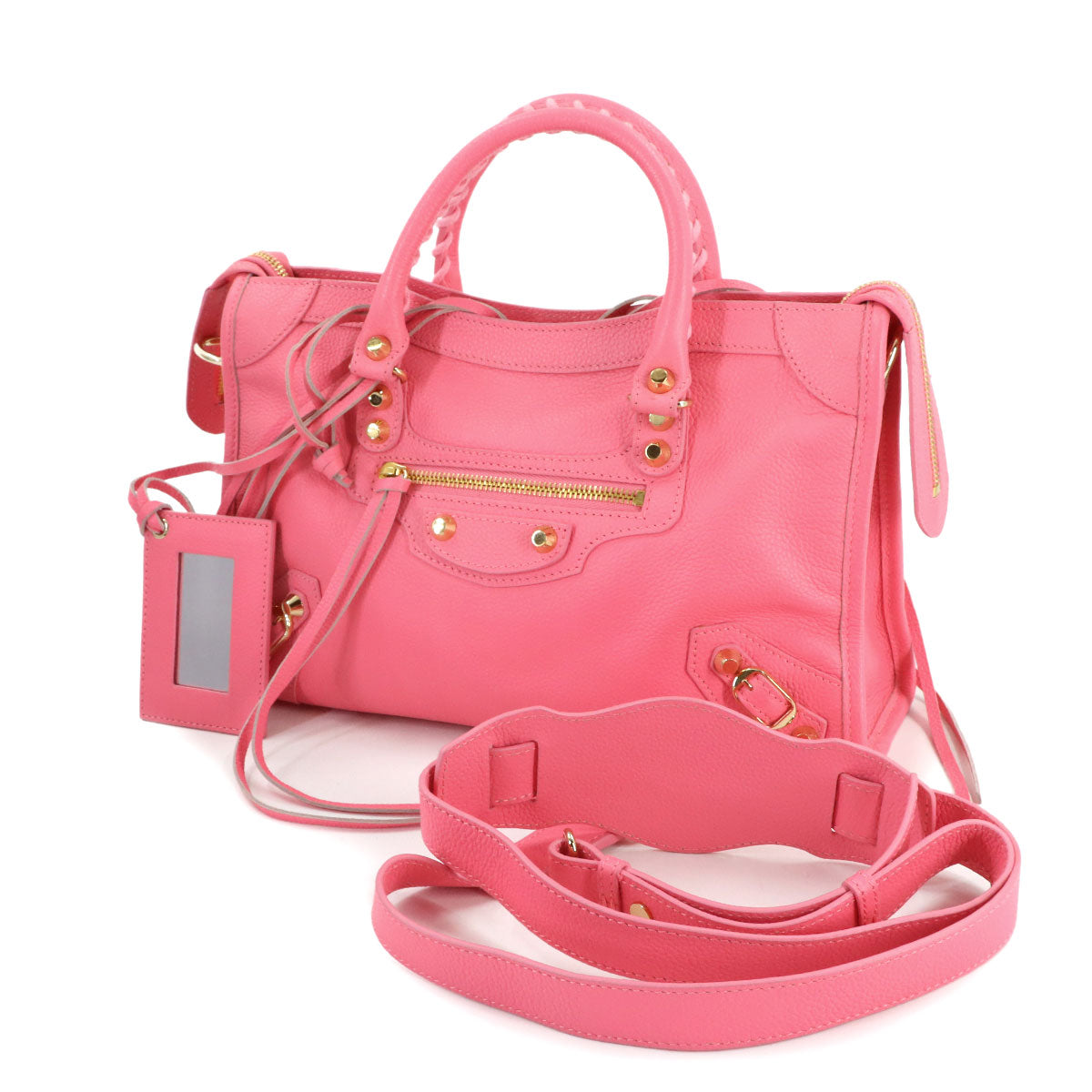 Classic City 2way Hand Shoulder Bag 431621 Pink Logos