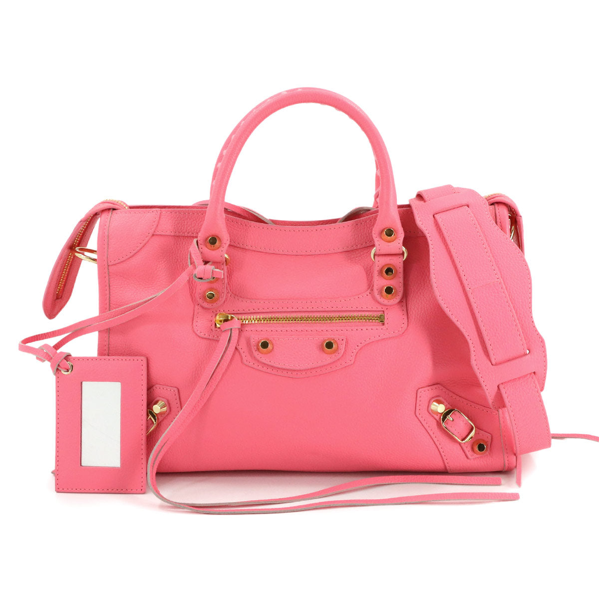 Classic City 2way Hand Shoulder Bag 431621 Pink Logos