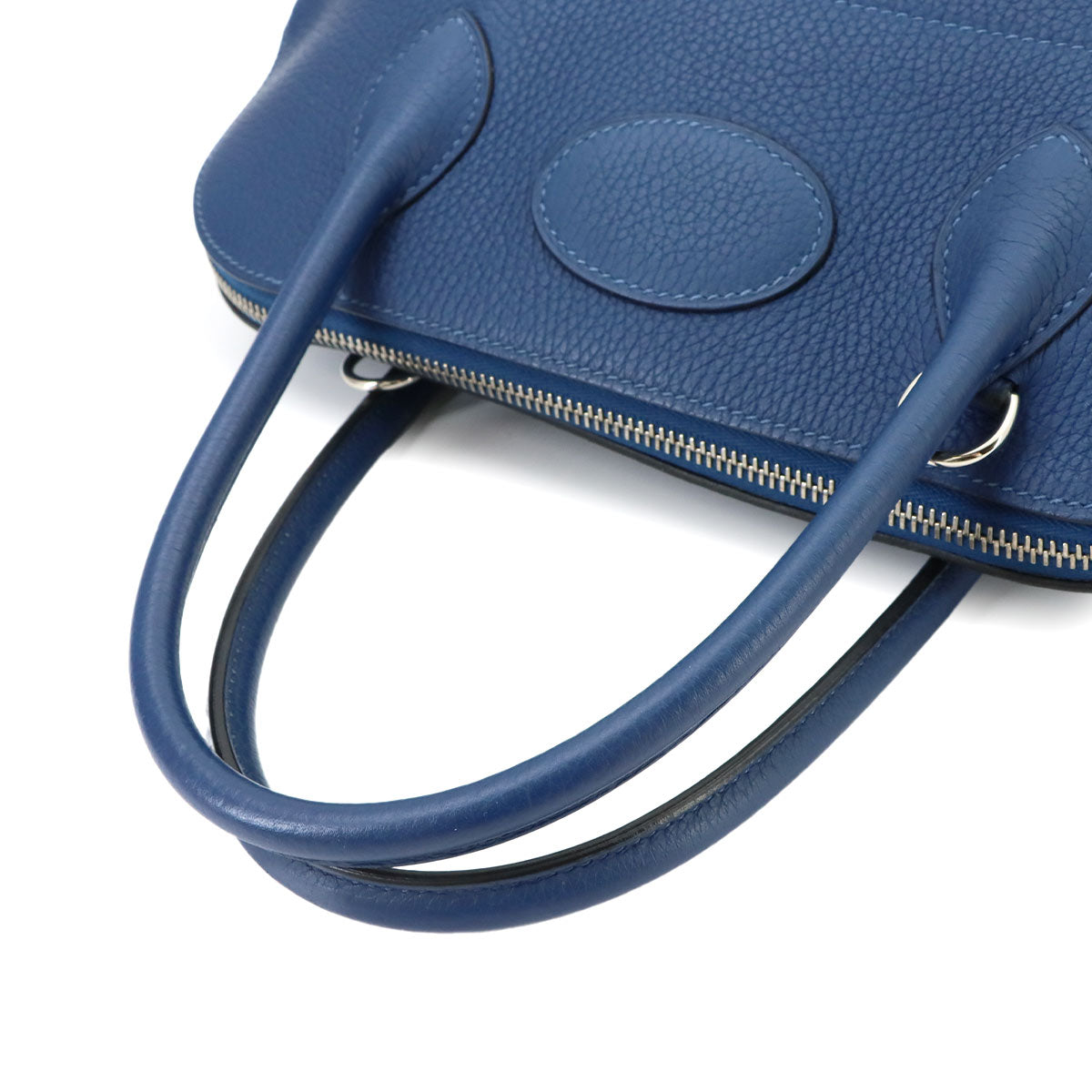 Bolide 31 2way Hand Shoulder Bag Taurillon Clemence Deep blue