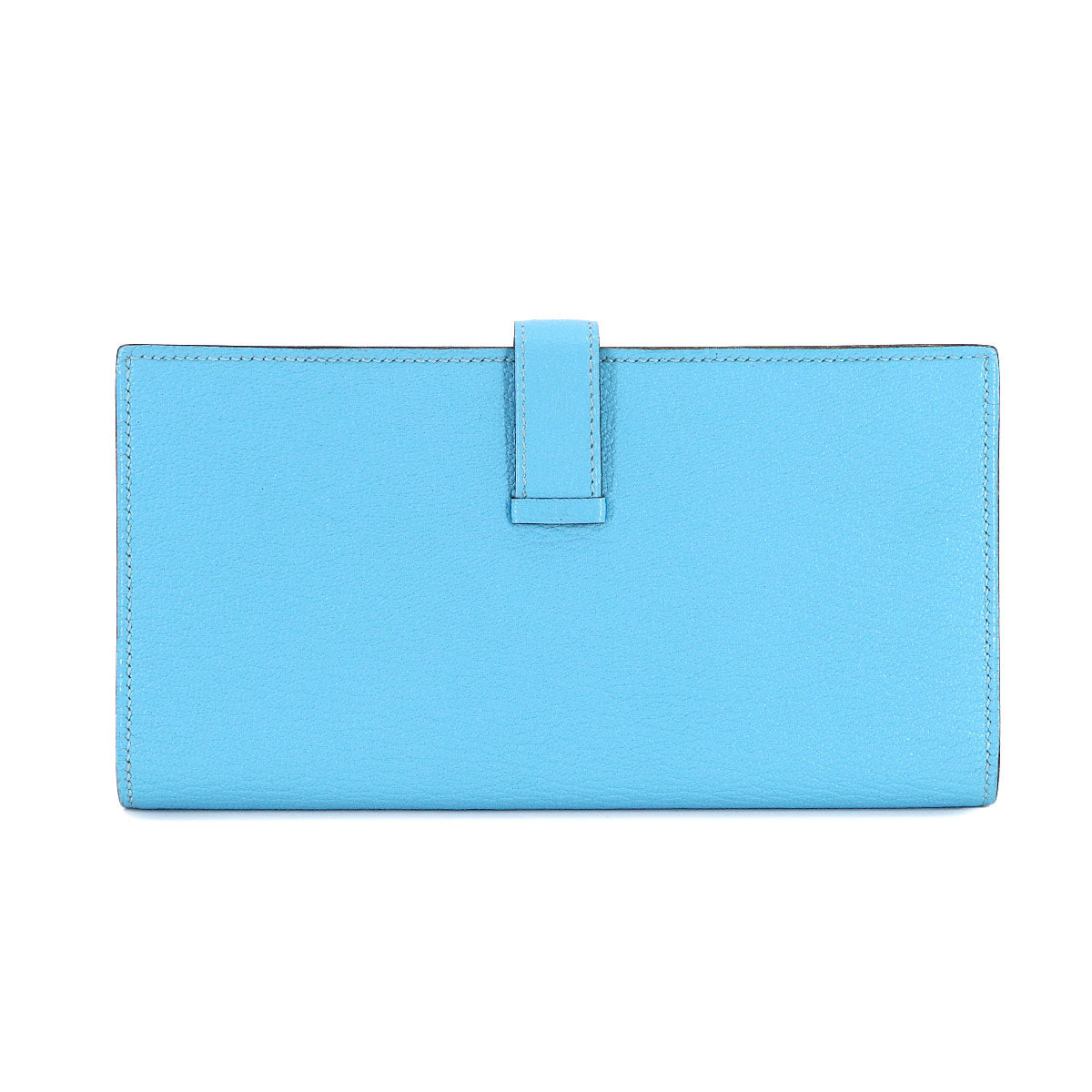 Bearn Souffle Long Wallet Chevre Celeste Purse