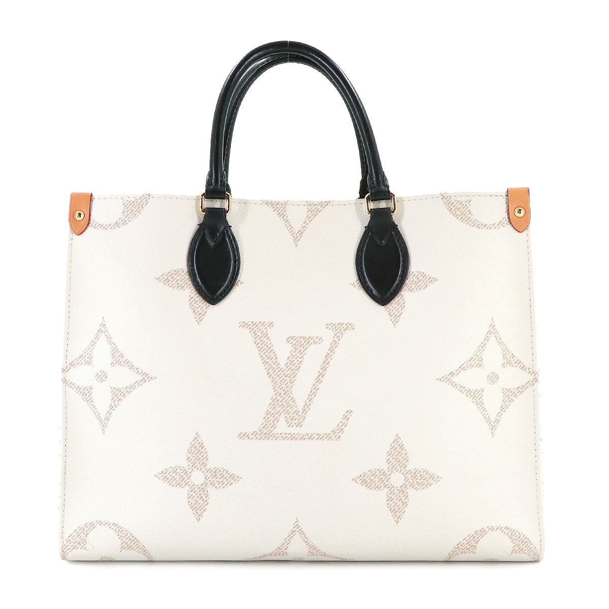 Monogram Dune Onthego MM Tote Shoulder Bag M46912