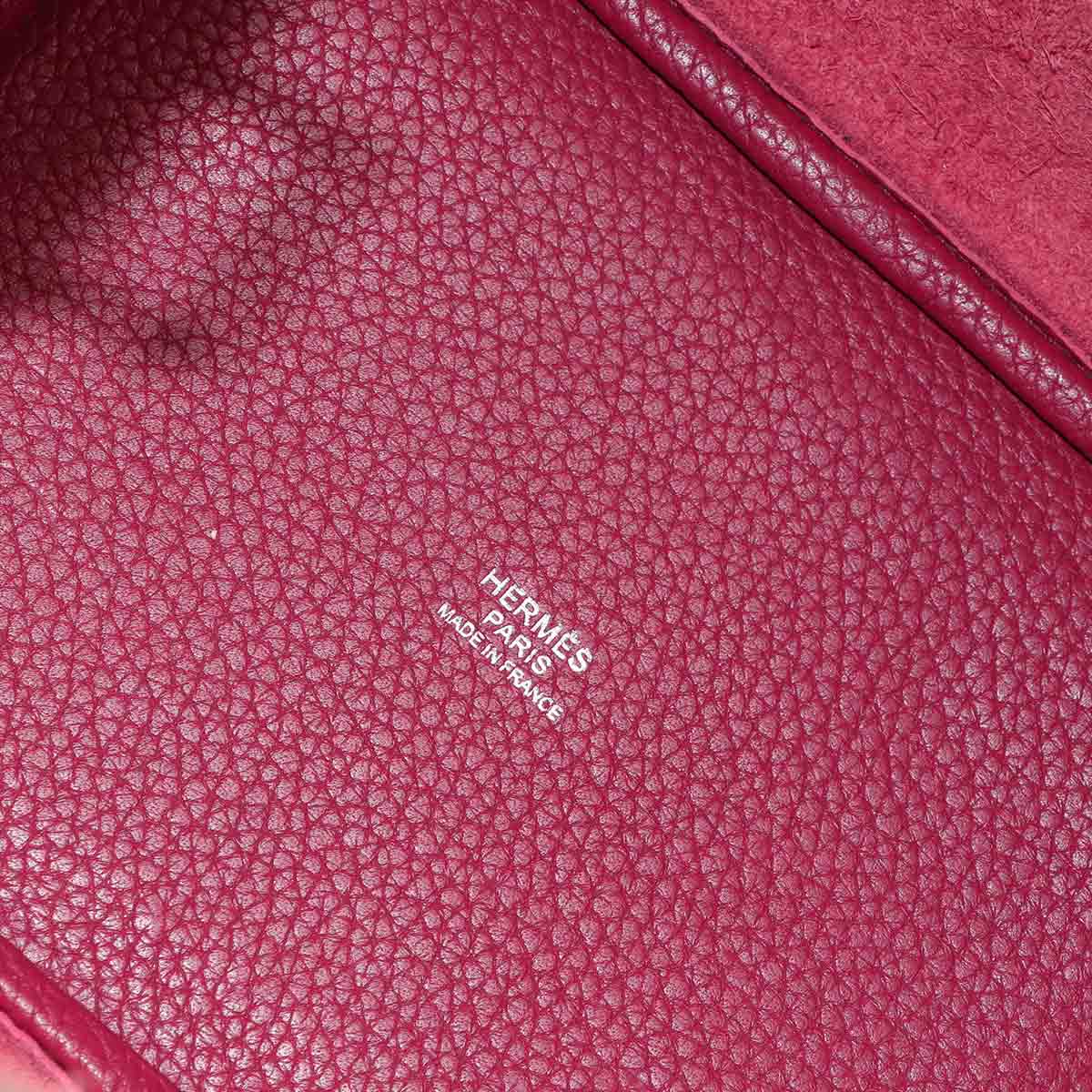 Picotin Lock PM Hand Bag Taurillon Clemence Ruby