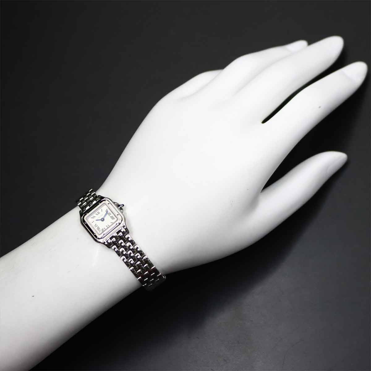 Panthere de Cartier mini WSPN0019 Quartz White Dial Ladies