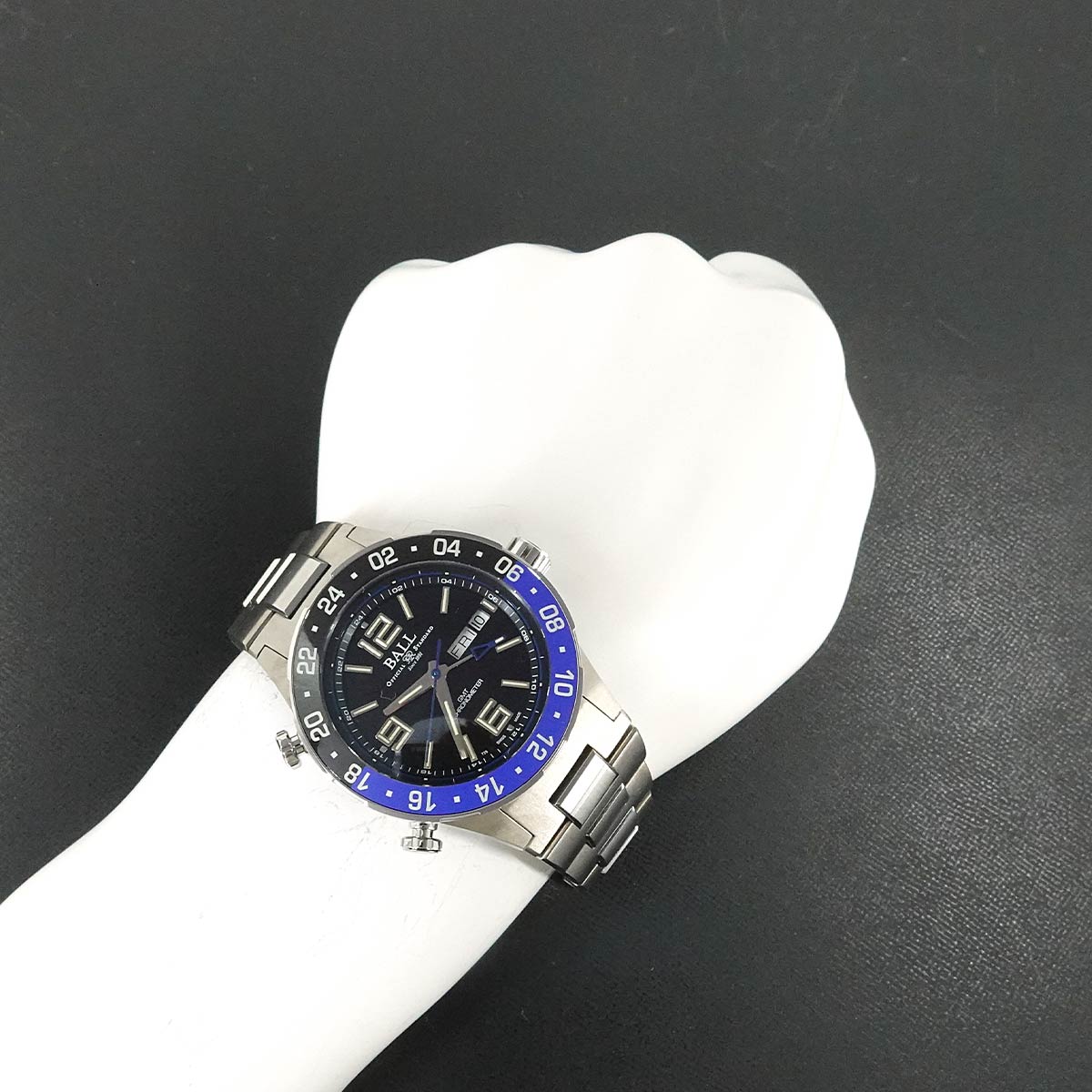 Roadmaster Marine GMT DG3030B Day Date Automatic Mens Watch