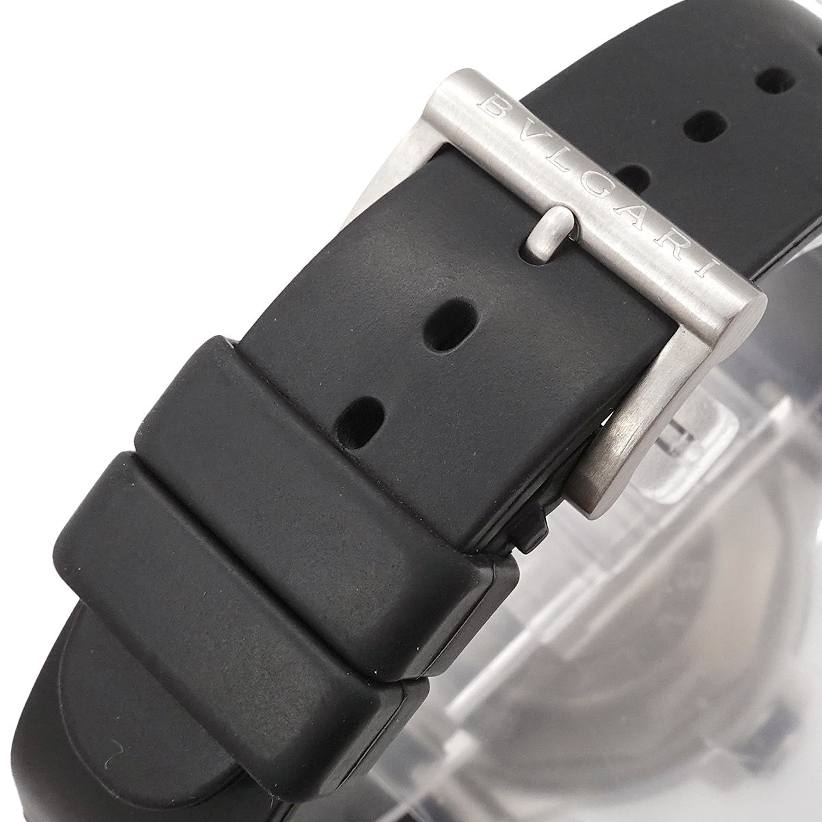 Diagono DG40SV Automatic Rubber Silver Dial Mens Watch