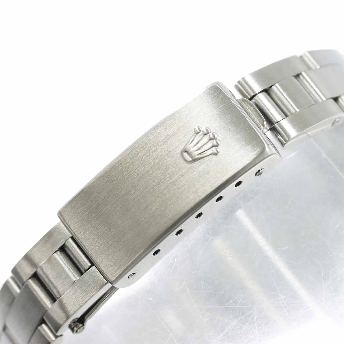 Oyster perpetual 76080 Serial F Blue Dial Ladies Watch
