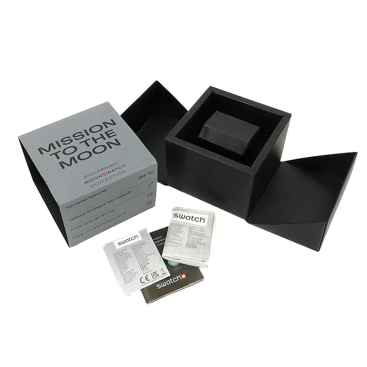 BIOCERAMIC MOONSWATCH MISSION TO THE MOON SO33M100 Quartz