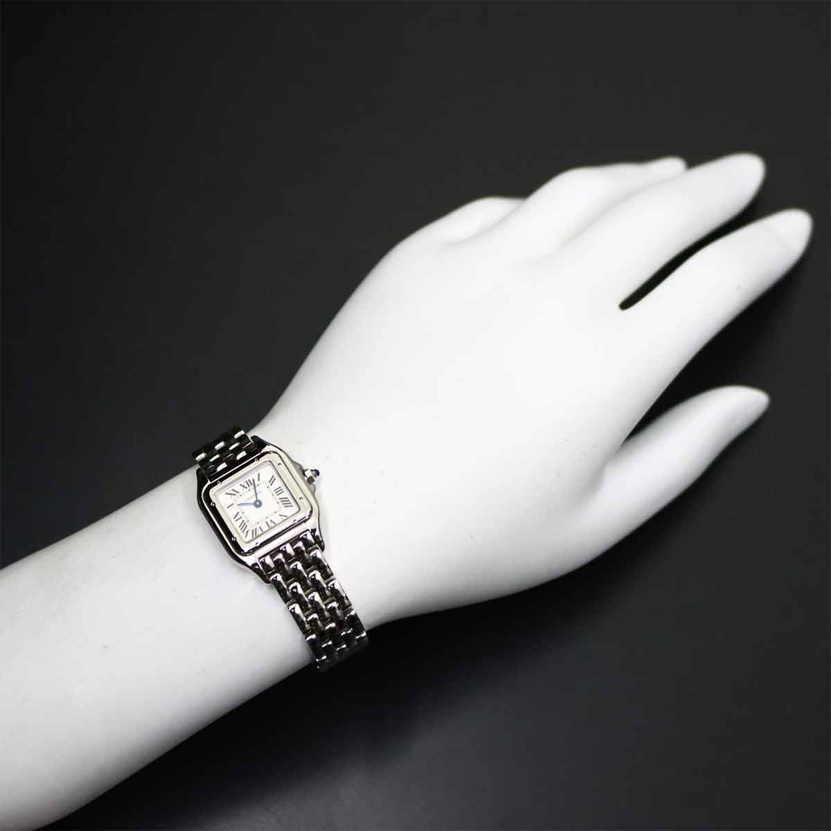 Panthere de Cartier SM WSPN0006 Quartz Silver Dial Ladies